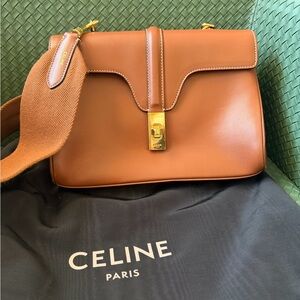 Celine Smooth Calfskin Teen Soft 16